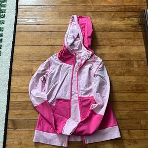 Pink Lululemon Zip Up Jacket